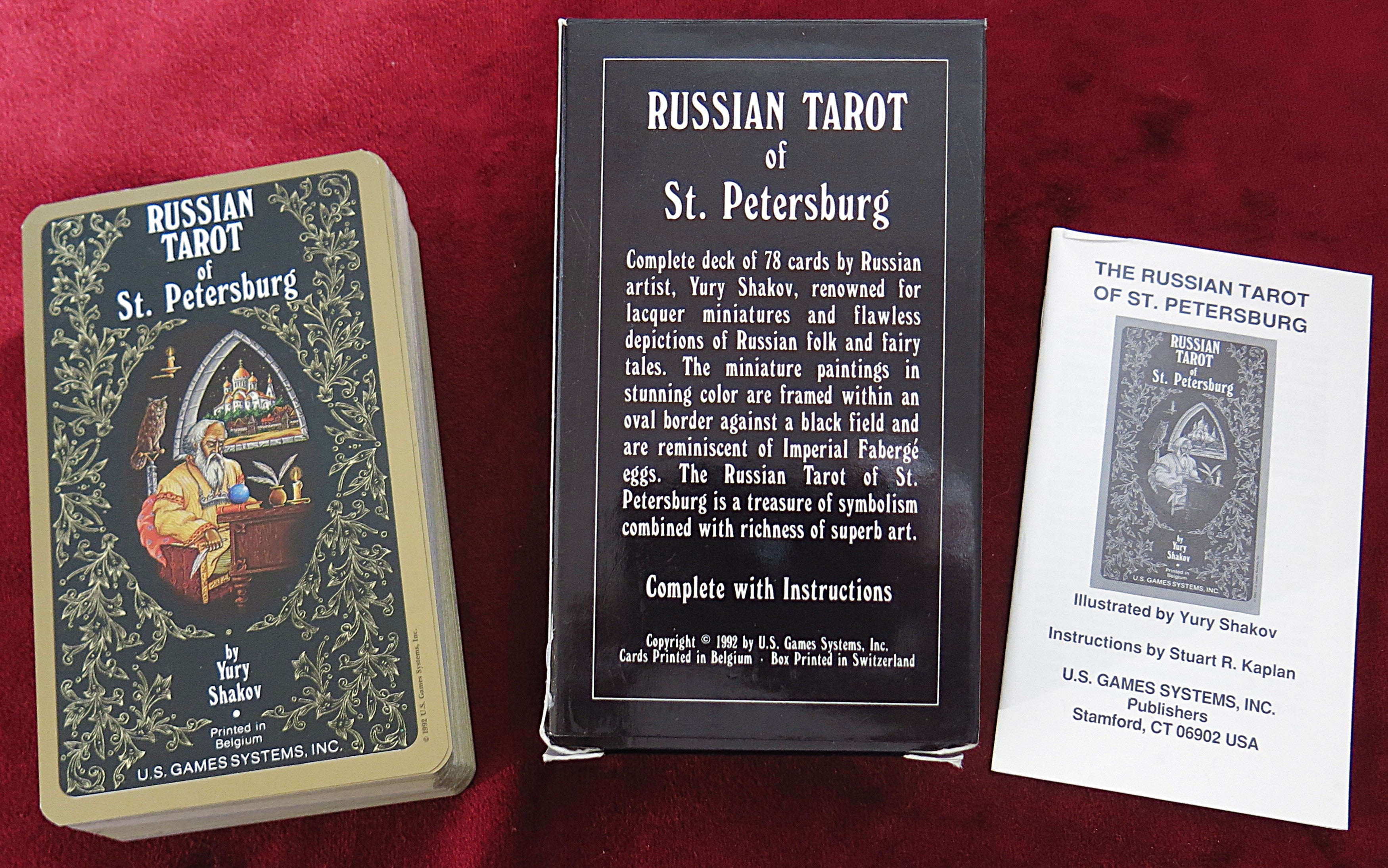 Russian Tarot of Saint Petersburg 1992