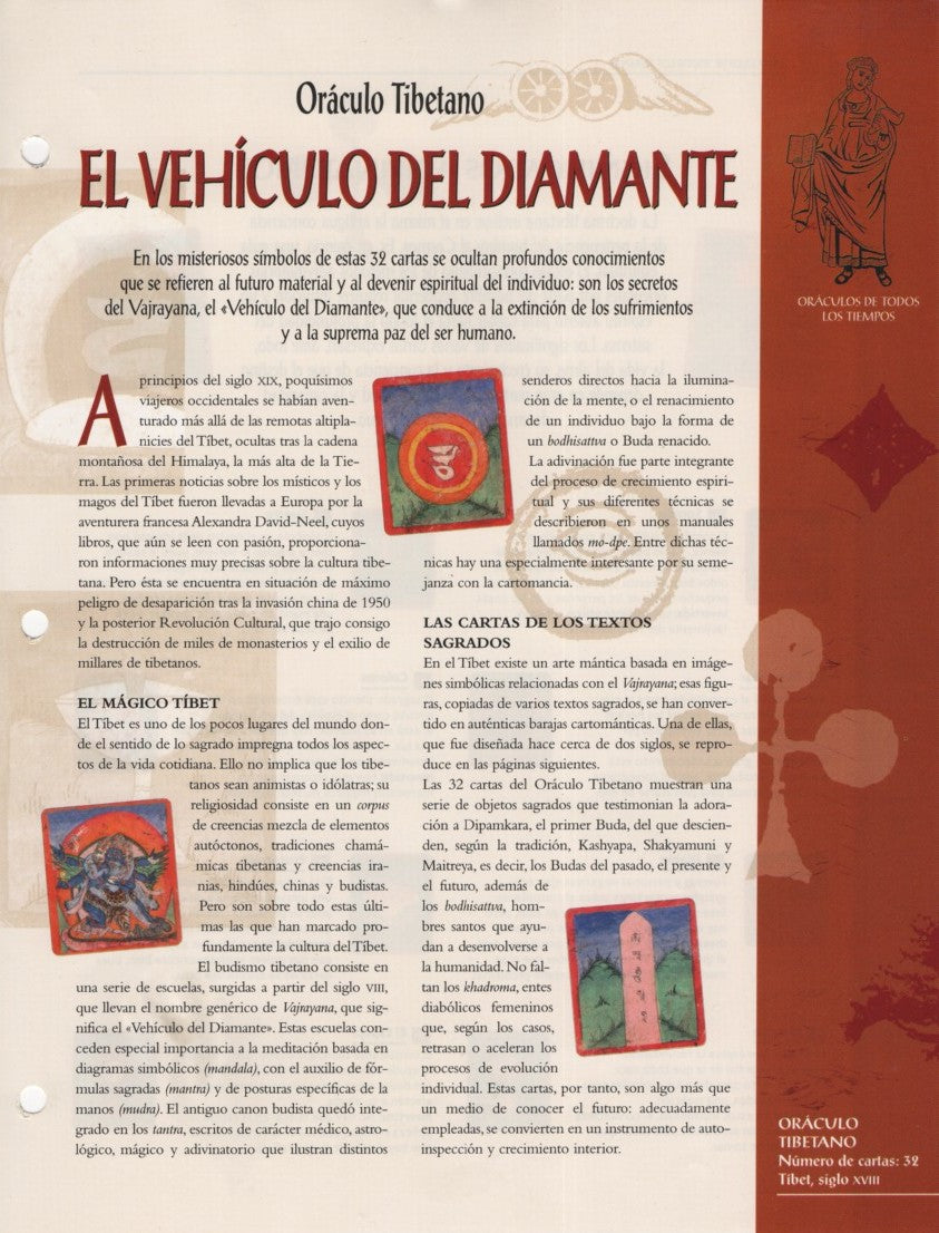 Tibetan Oracle PDF – Instructions ONLY - File Download - ENGLISH, FRENCH & SPANISH