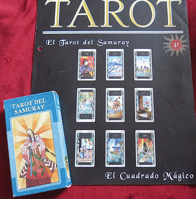 Tarot Samouraï – Guides UNIQUEMENT - Téléchargement de fichiers - ANGLAIS, FRANÇAIS ET ESPAGNOL - IMPRIMABLE