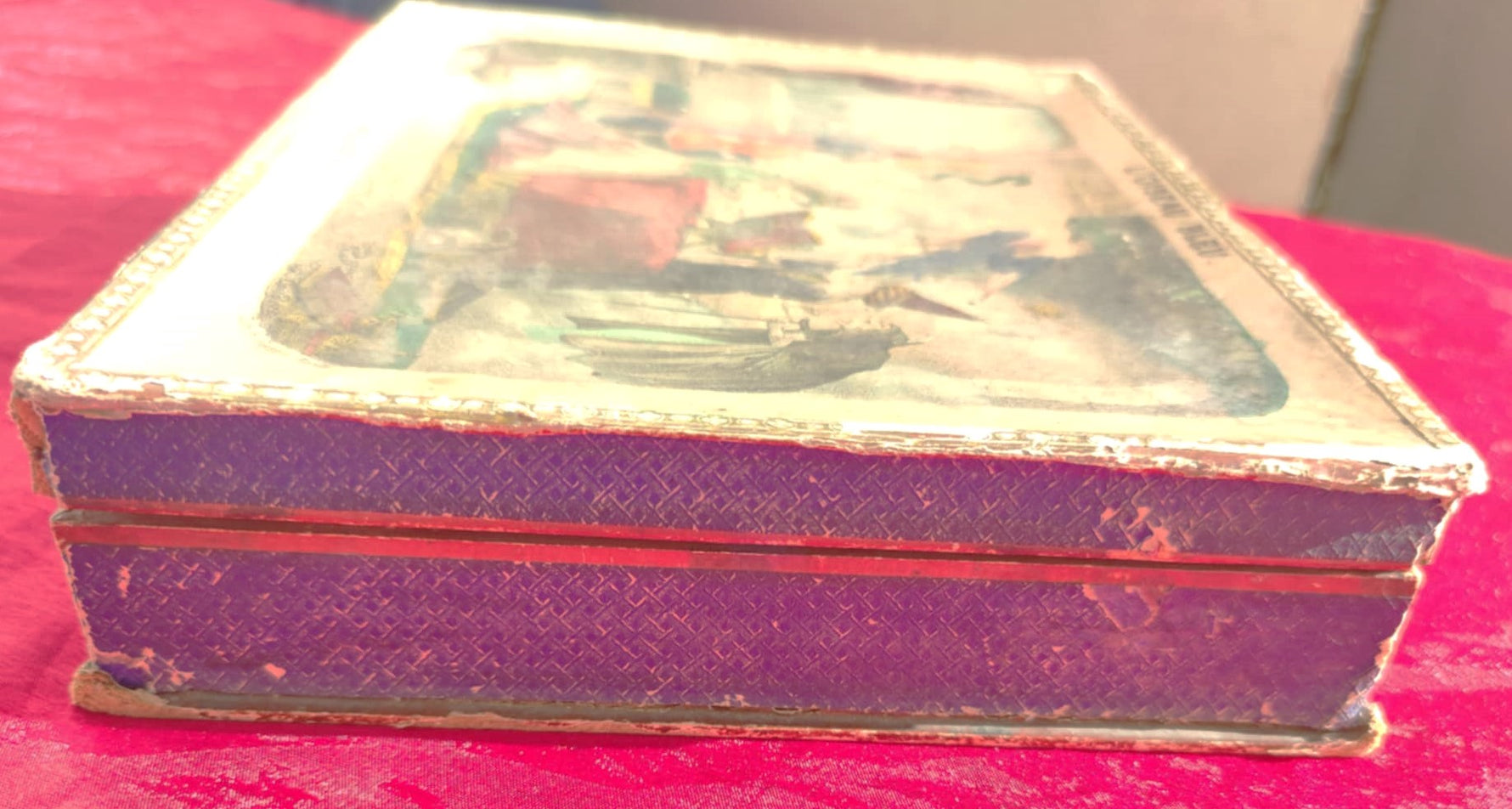 Victorian Mechanical Divination Game – L’Oiseau Bleu by Saussine (c. 1870–1890)