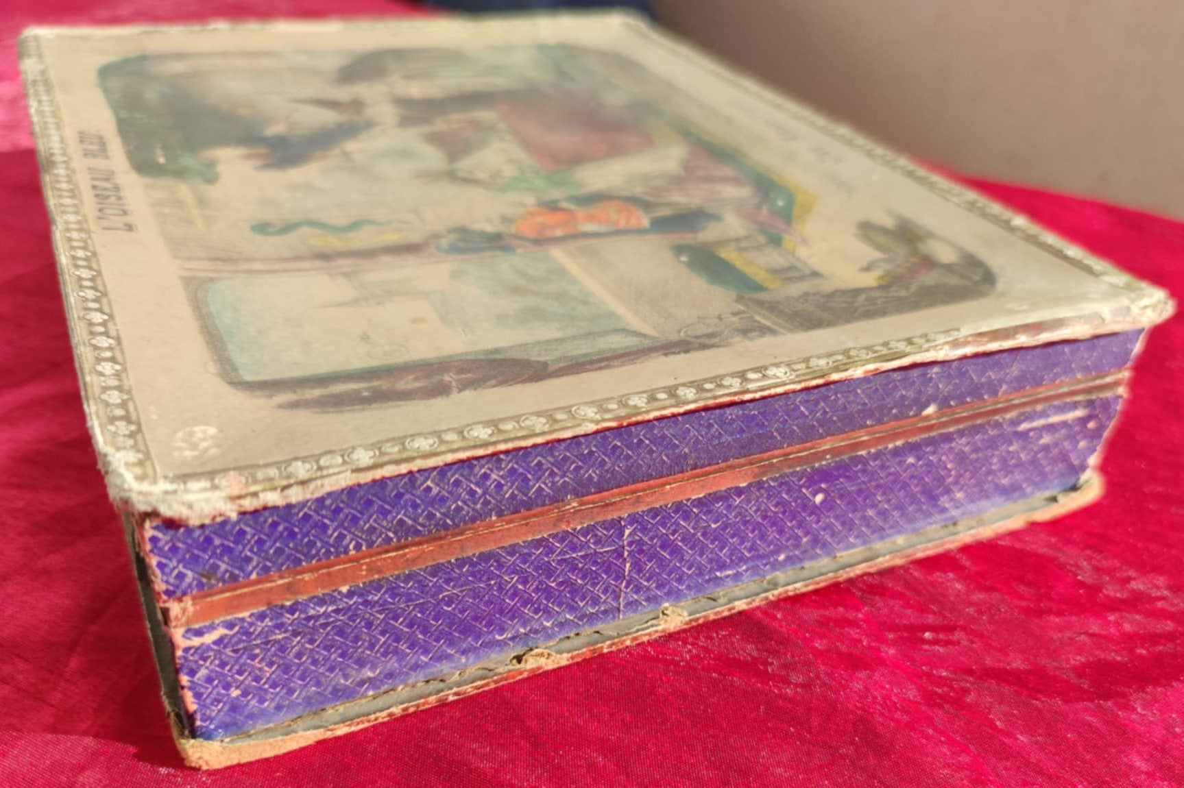 Victorian Mechanical Divination Game – L’Oiseau Bleu by Saussine (c. 1870–1890)