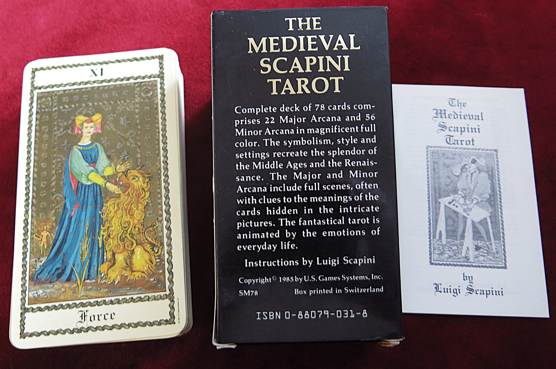The Medieval Scapini Tarot – Complete Deck (1985)