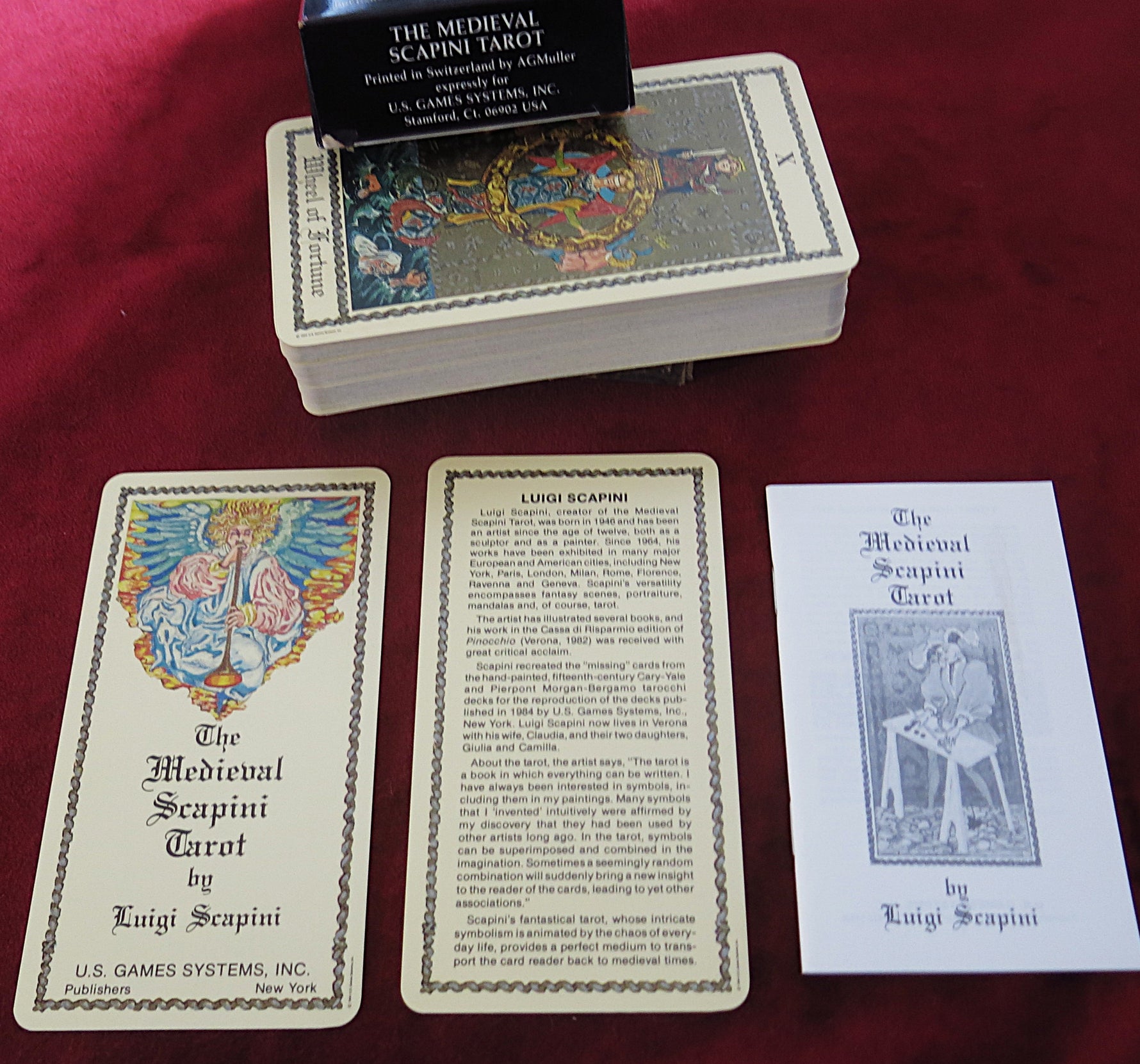 The Medieval Scapini Tarot – Complete Deck (1985)