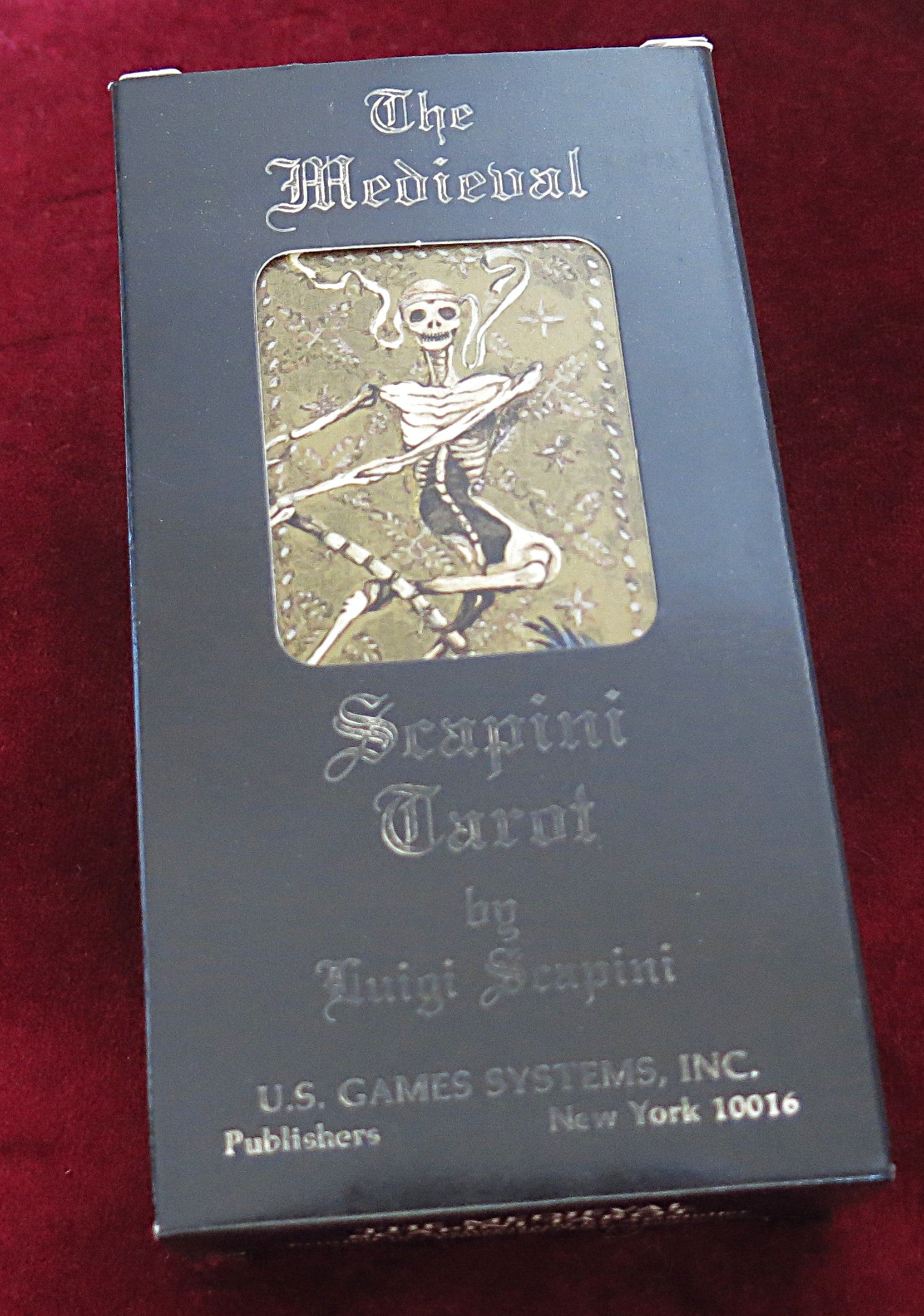 The Medieval Scapini Tarot – Complete Deck (1985)