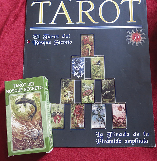 Tarot de la Forêt Secrète – Instructions UNIQUEMENT - Téléchargement de fichier - ANGLAIS, FRANÇAIS ET ESPAGNOL - IMPRIMABLE