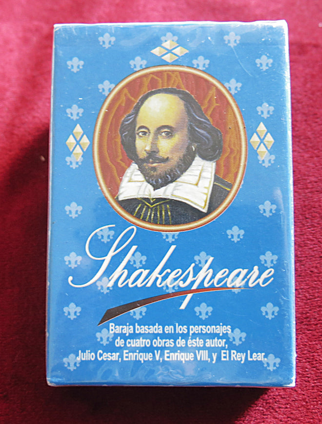 Cartes à jouer Shakespeare vintage (jeu scellé) – vers les années 1970-1980 Heraclio Fournier