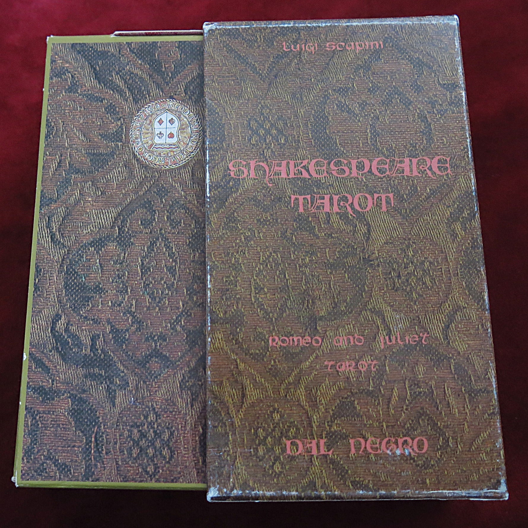 Shakespeare Tarot by Luigi Scapini – Rare 90s Dal Negro Tarot Deck