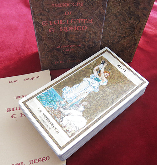Tarot Shakespeare de Luigi Scapini – Rare jeu de tarot Dal Negro des années 90