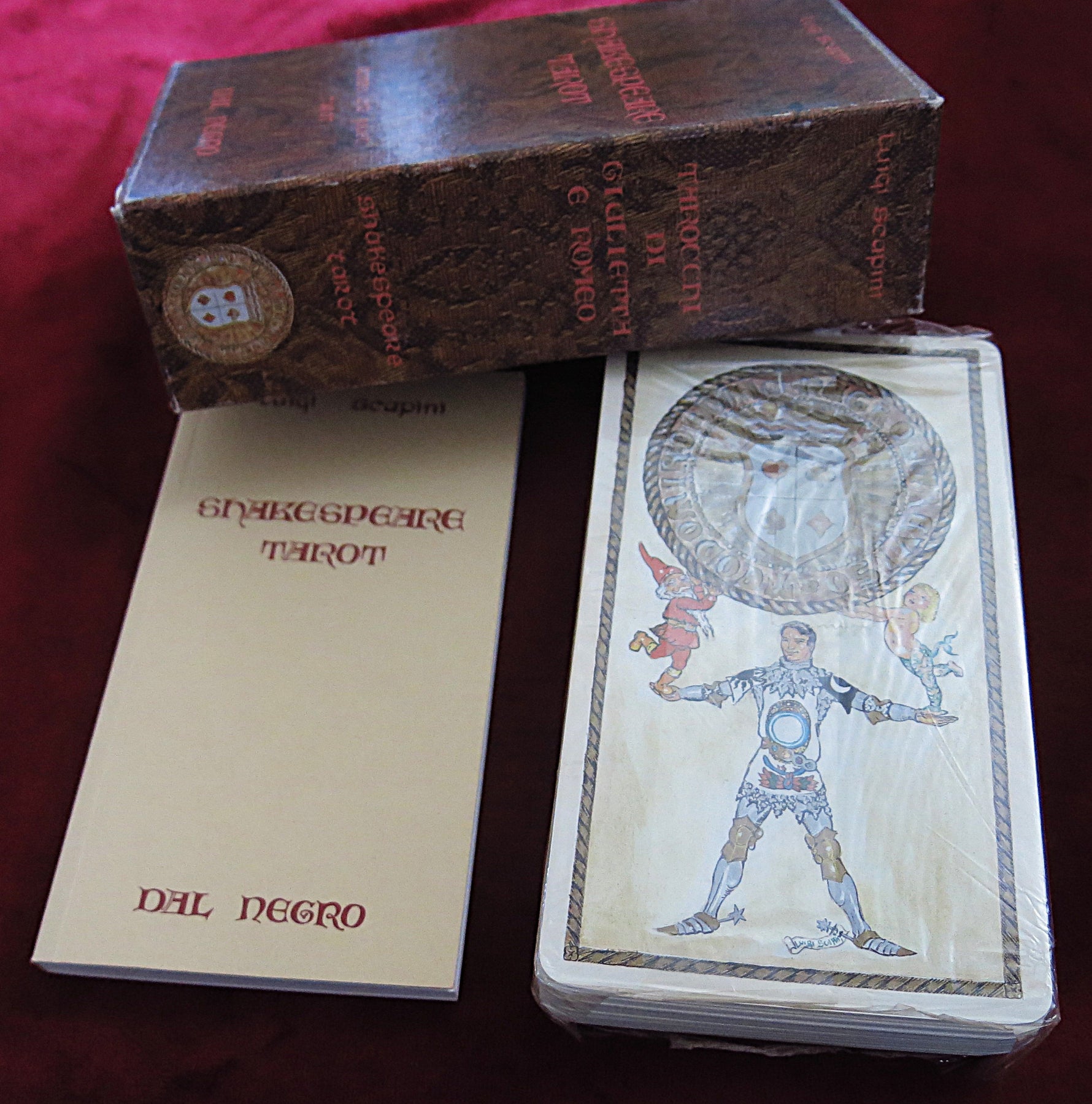 Shakespeare Tarot by Luigi Scapini – Rare 90s Dal Negro Tarot Deck