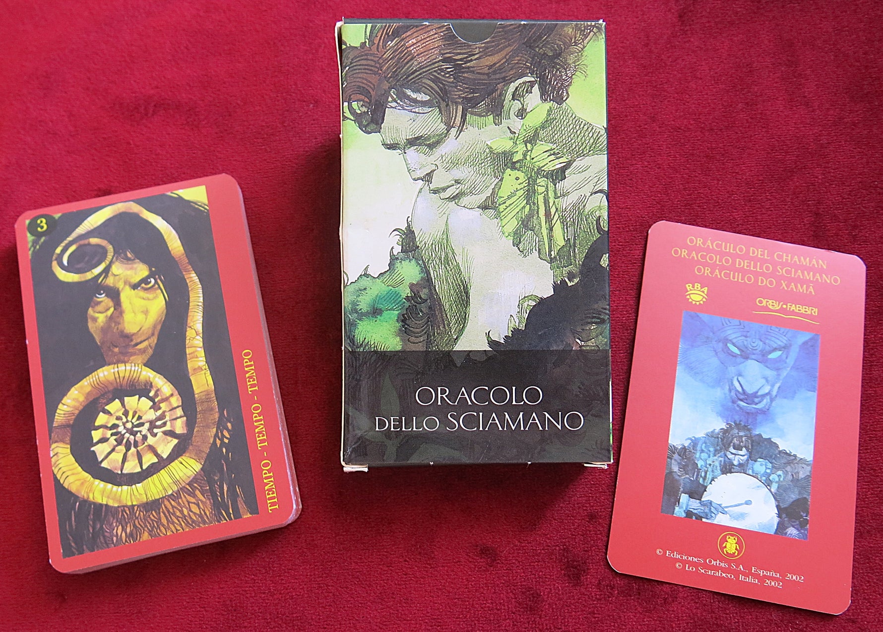 Oracle chamanique vintage + guide – Oracolo dello Sciamano (2004)
