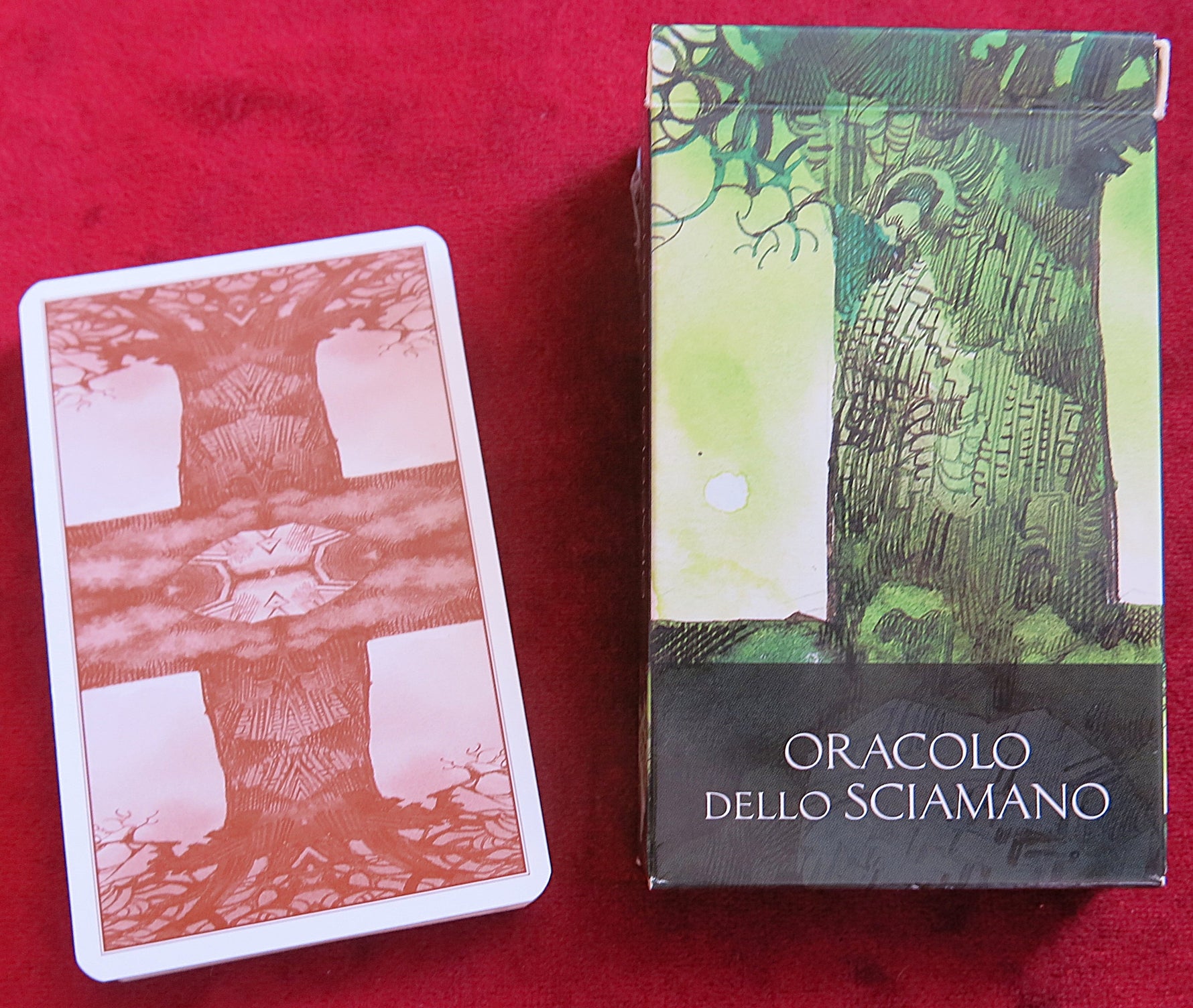 Oracle chamanique vintage + guide – Oracolo dello Sciamano (2004)
