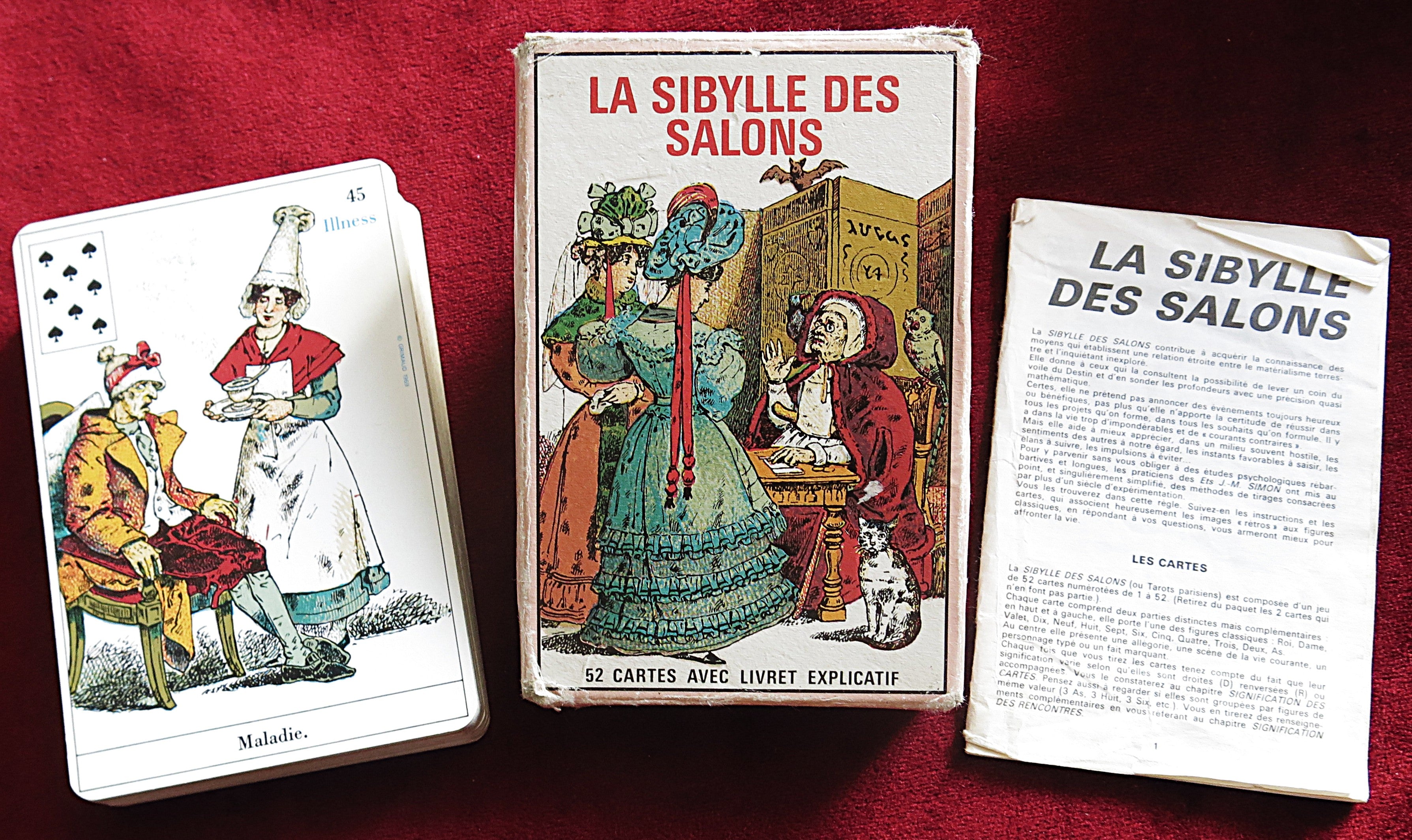 La Sibylle des Salons (Grimaud, 1987) - The Parlour Sibyl – Vintage Oracle – RARE