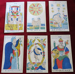 Tarot vintage SIRIO – Tarot de la revue italienne des années 80 – 22 Arcanes Majeurs