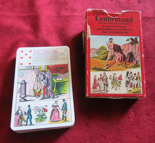 1976 Small Lenormand - Grimaud Cartomancy – Antique Arcana