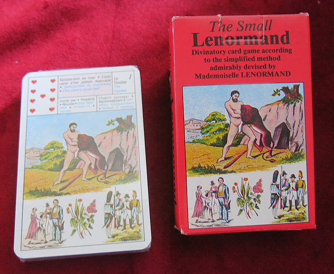 Petit Lenormand – The Small Lenormand – Grimaud 1976 – 36 Cards – French/English Divination Deck – Vintage Sealed Edition