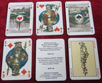Vintage Jeux de Patience Card Set – Reissue of Madame Sonet-Morin 1860 – Dusserre Paris 1980s – Mini Playing Cards