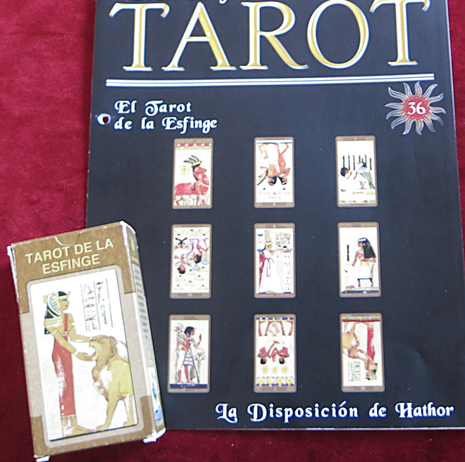 Sphinx Tarot – Guides ONLY - File Download - ENGLISH, FRENCH & SPANISH - PRINTABLE
