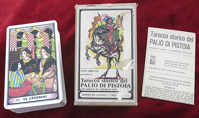 Tarocco Storico del Palio di Pistoia – Solleone 1985 – Amerigo Folchi
