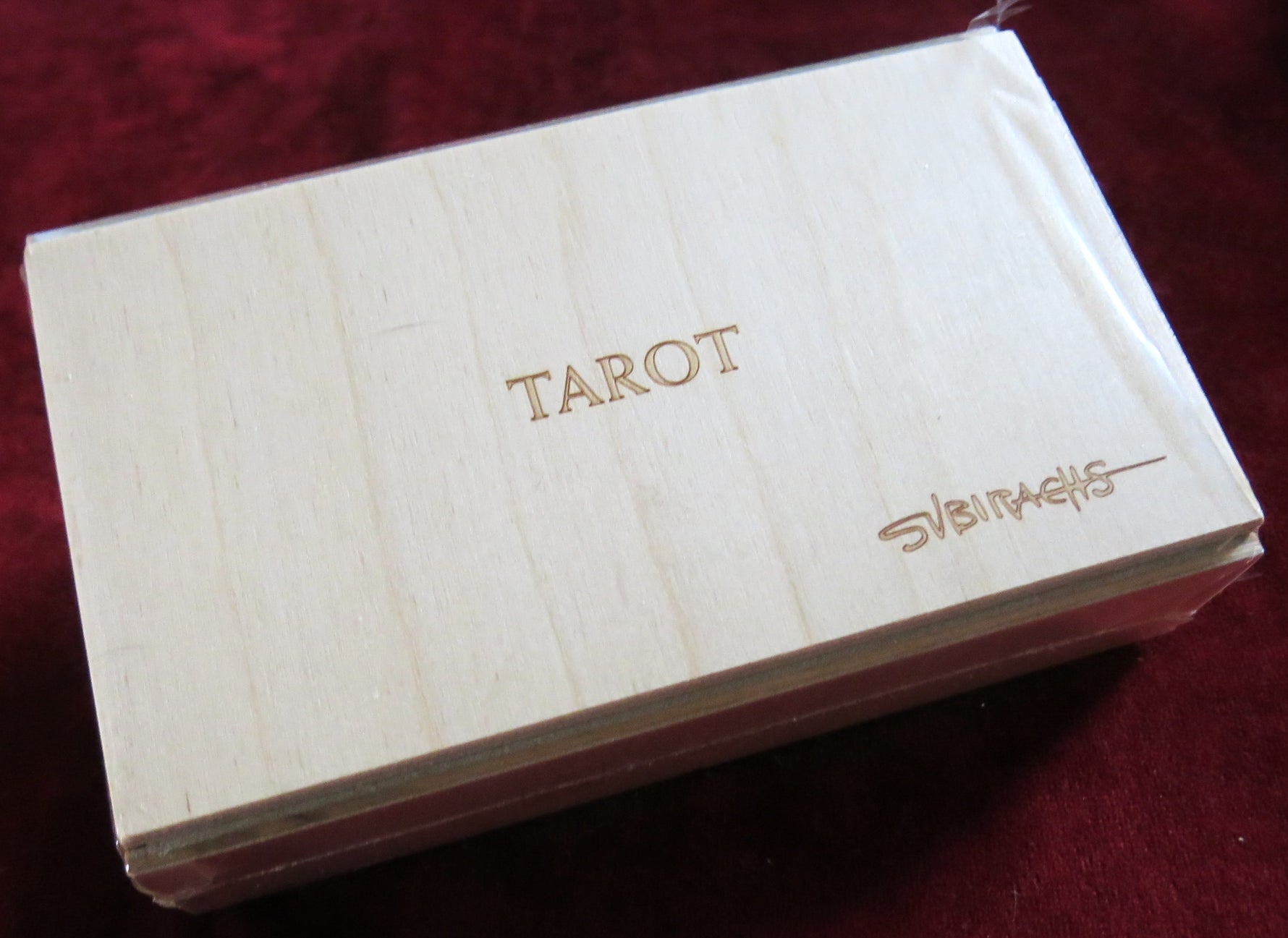 Tarot de Subirachs – Editorial Mediterrània – Édition boîte en bois scellée – Deck rare des années 1990