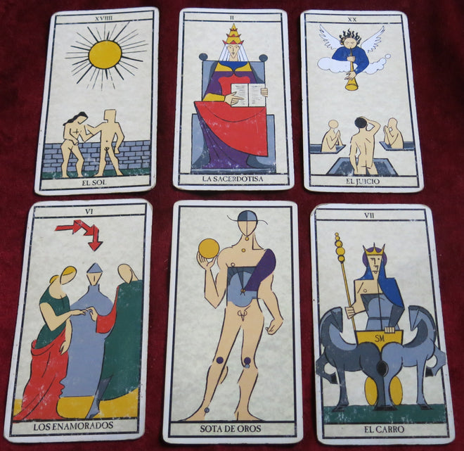 Tarot Subirachs - ÉDITION LIMITÉE 2003 - Cartes de Tarot Antiques et Vintage