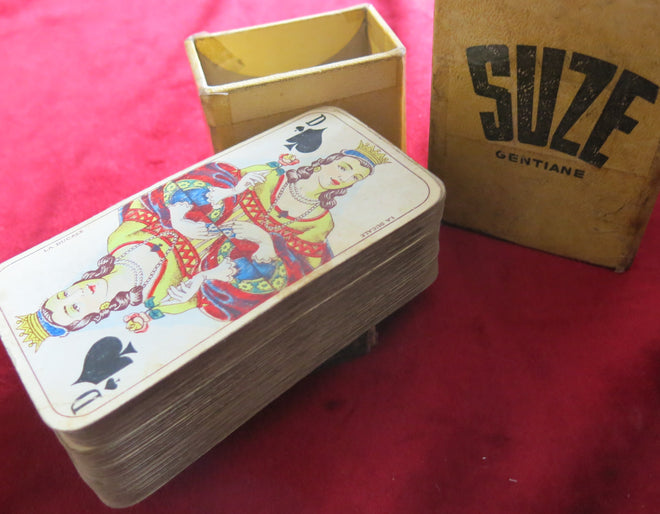 Suze vintage French tarot from the 50s