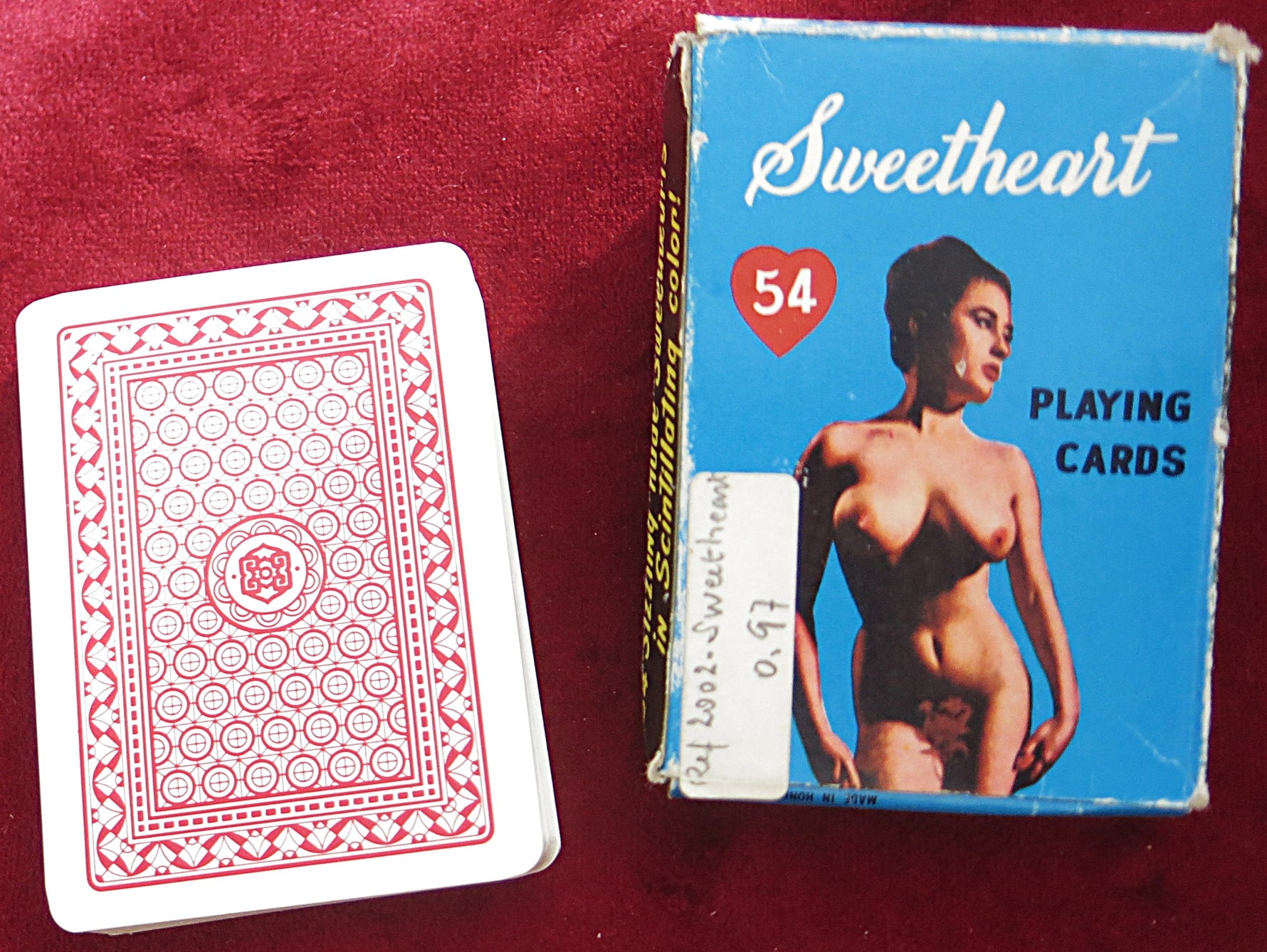Sweetheart Nude Playing Cards set 1970 - NOT COMPLETE!