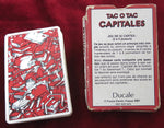 Tac O Tac – Capitales (Ducale, 1987) – Rare Vintage French Card Game