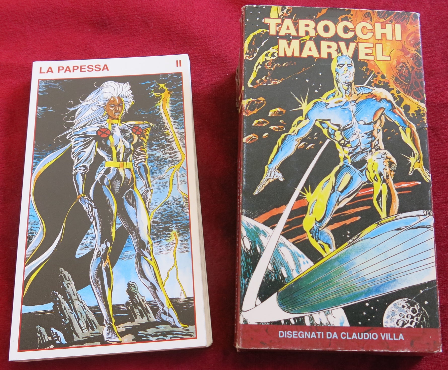 Tarocchi Marvel – Rare 1995 Lo Scarabeo Deck | Major Arcana Comic Art Tarot