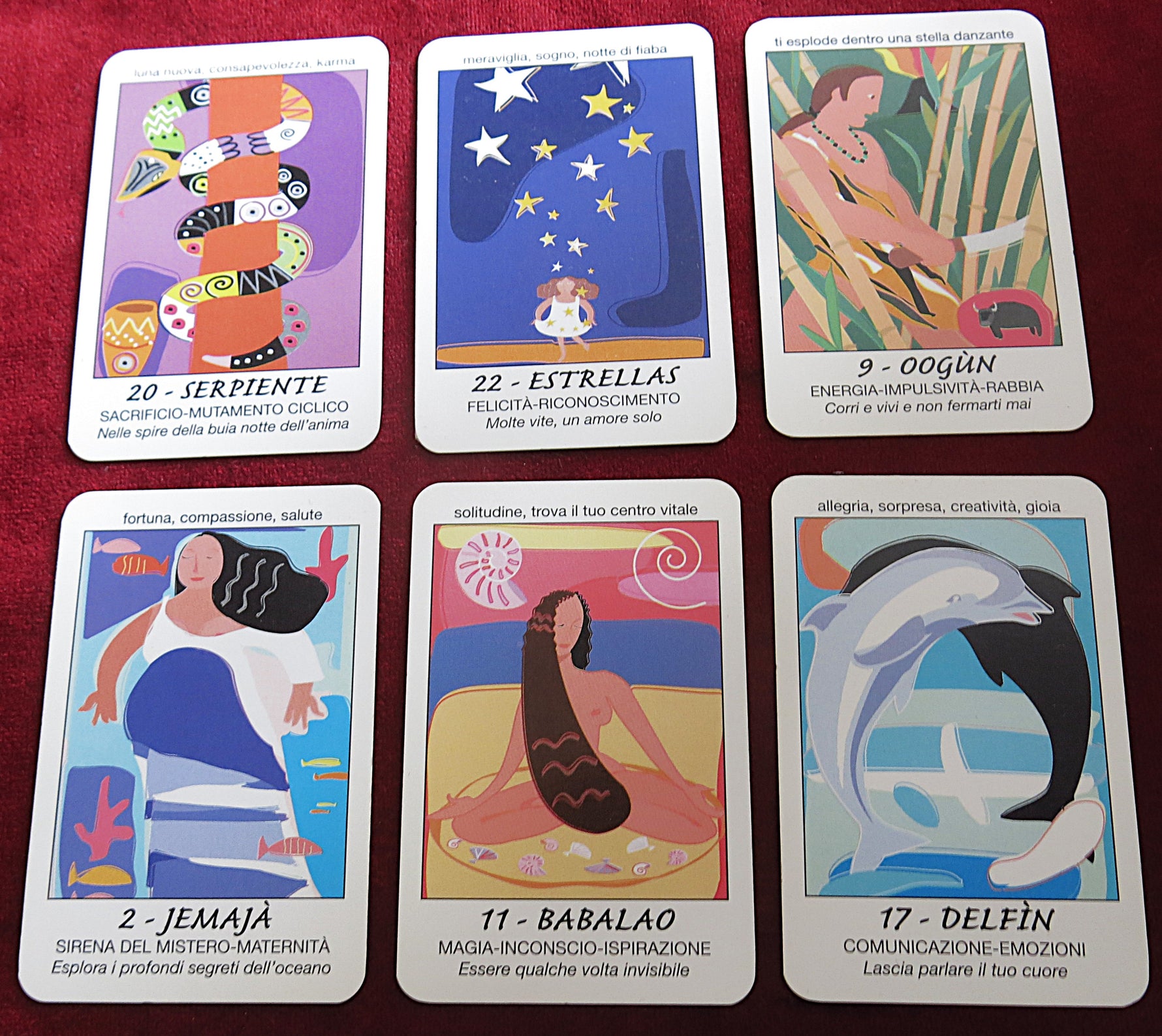 Tarocchi Cubani – Vera (Cartes de divination du magazine italien)