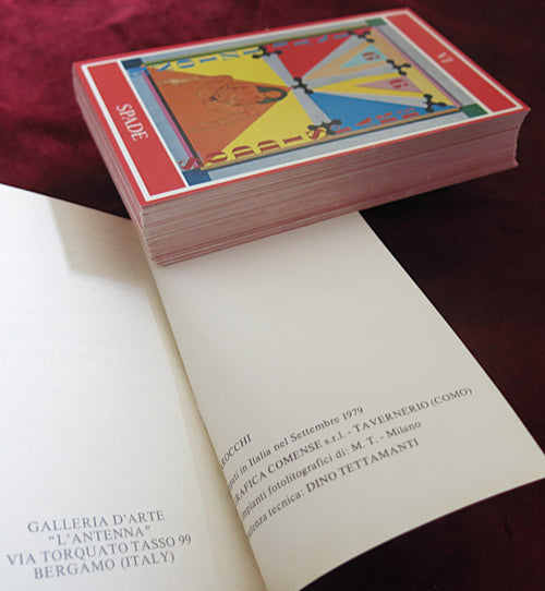 Tarocchi de A. Picini (1979) – Tarot d'art italien moderniste