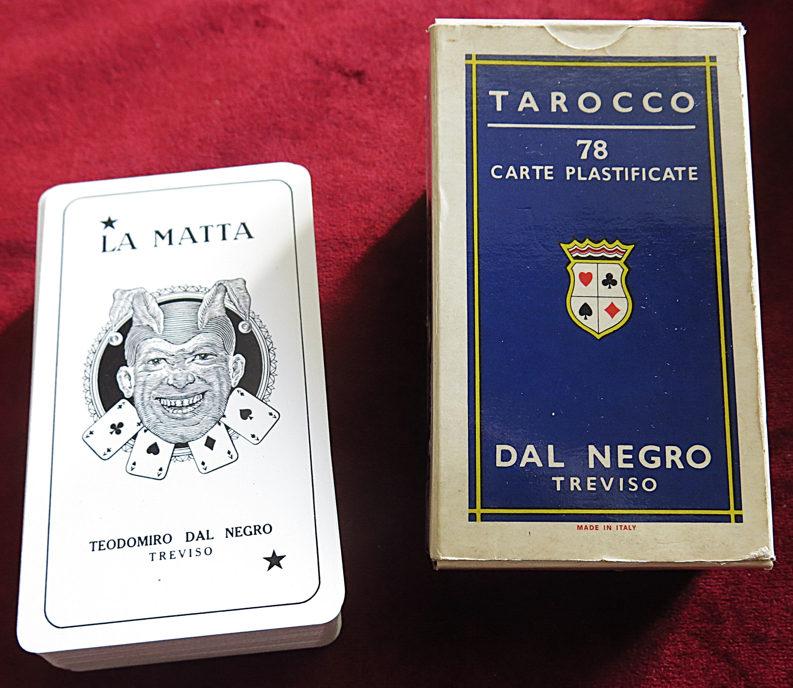 Tarocco Piemontese – Dal Negro Treviso – 1960s Vintage Italian Tarot