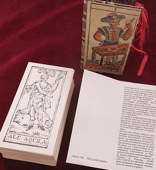 Tarocco Bologna XVIII Secolo – ⚠️ 1 card missing -  Il Meneghello (1986) Limited Edition – 2,500 copies -