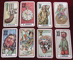 Tarocco delle Collezioni [Puppet Tarot] 1979 Limited Edition. Osvaldo Menegazzi. Italy.