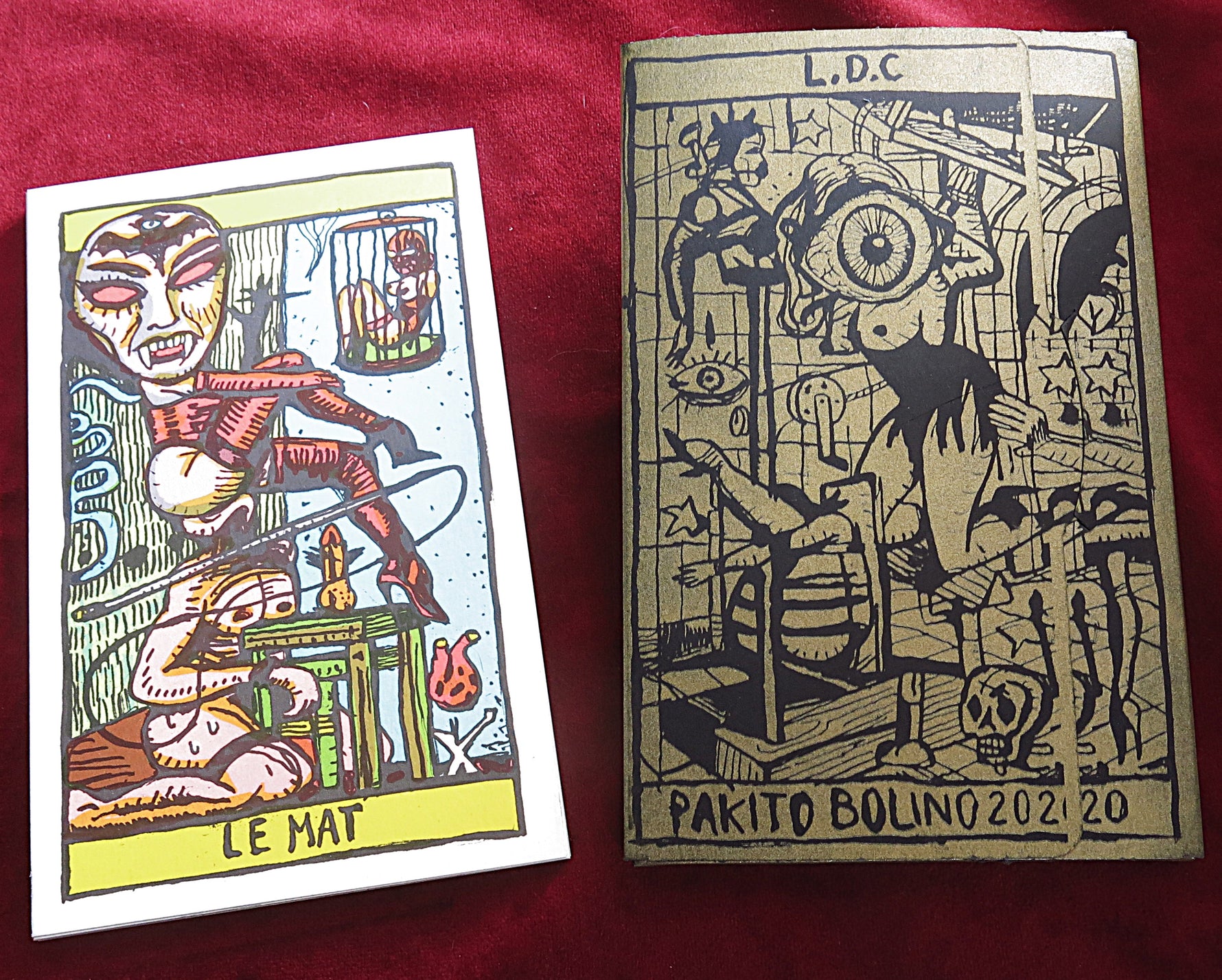 Tarosado Tarot – Pakito Bolino – Limited Edition (200) – Underground Artist Tarot Deck