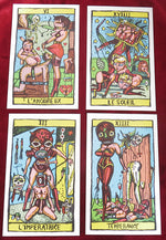 Tarosado Tarot – Pakito Bolino – Limited Edition (200) – Underground Artist Tarot Deck