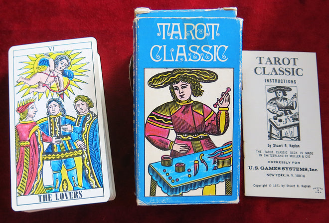Tarot Classic – U.S. Games (1974) - Stuart R. Kaplan - Rider-Waite titles