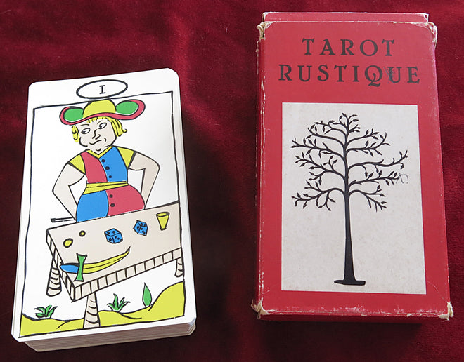 Tarot Rustique – François d'Entresangle Années 70 - Un Revival Marseille Minimaliste