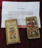 Tarot 1900 Marqué – Out-of-Print Vintage Marked Tarot Deck (1990s) for Mentalism & Bizarre Magic