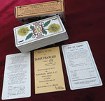 French Flower Tarot – Rare Re-Issue by Fossorier, Amar & Cie 80s - Tarot Français Des Fleurs