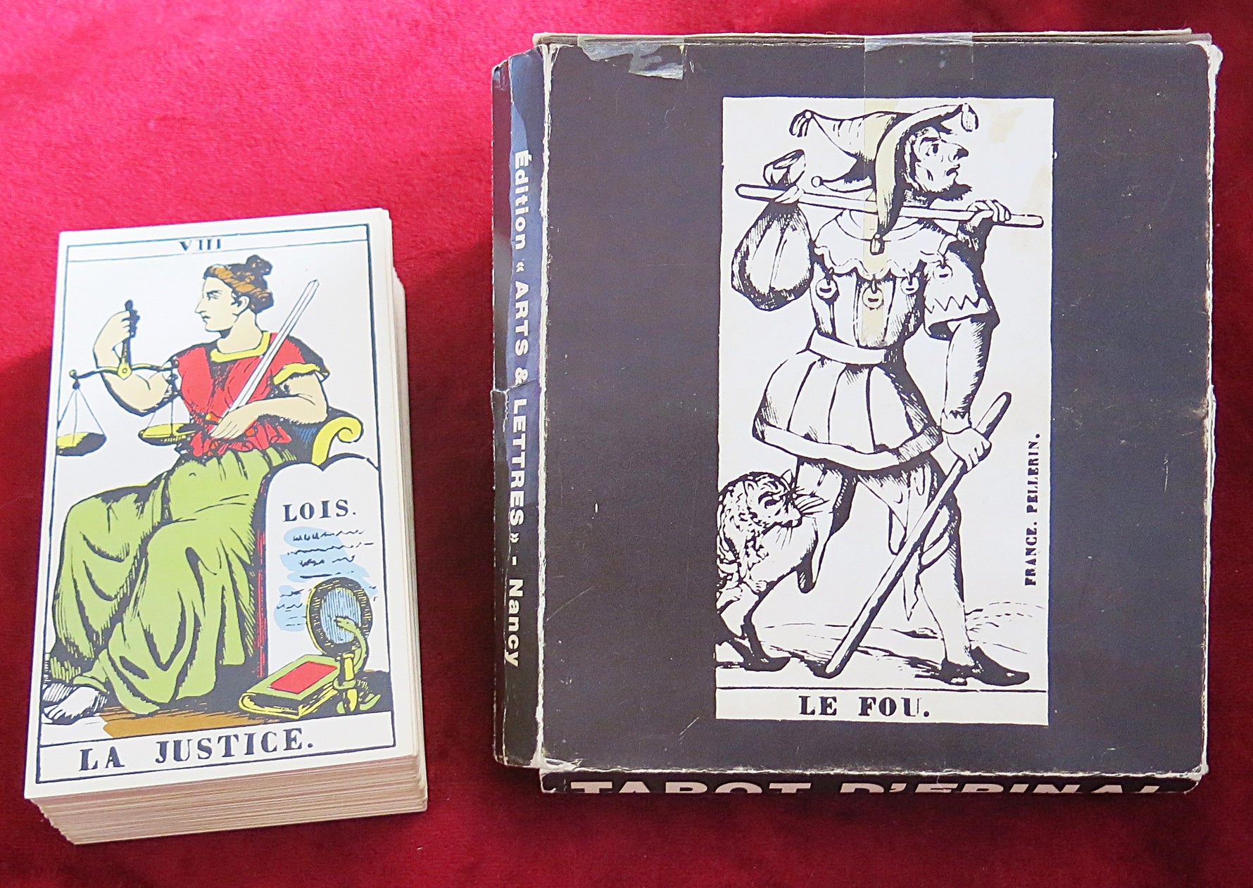 Tarot d'Épinal 1975 Édition Limitée – Arts & Lettres Nancy