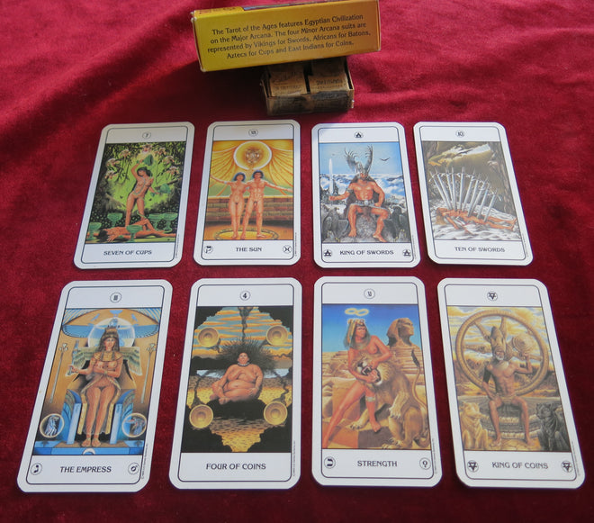 Tarot of the Ages - 1st Edition 1988 - African Tribal society Tarot