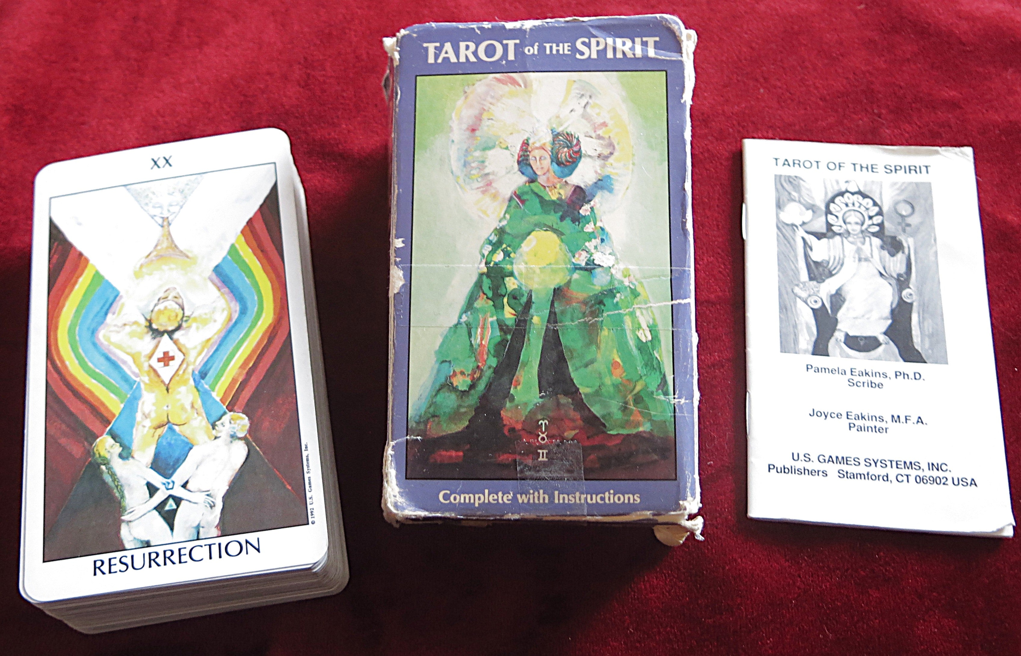 Tarot of the Spirit – First Edition 1992 – Rare OOP – US Games