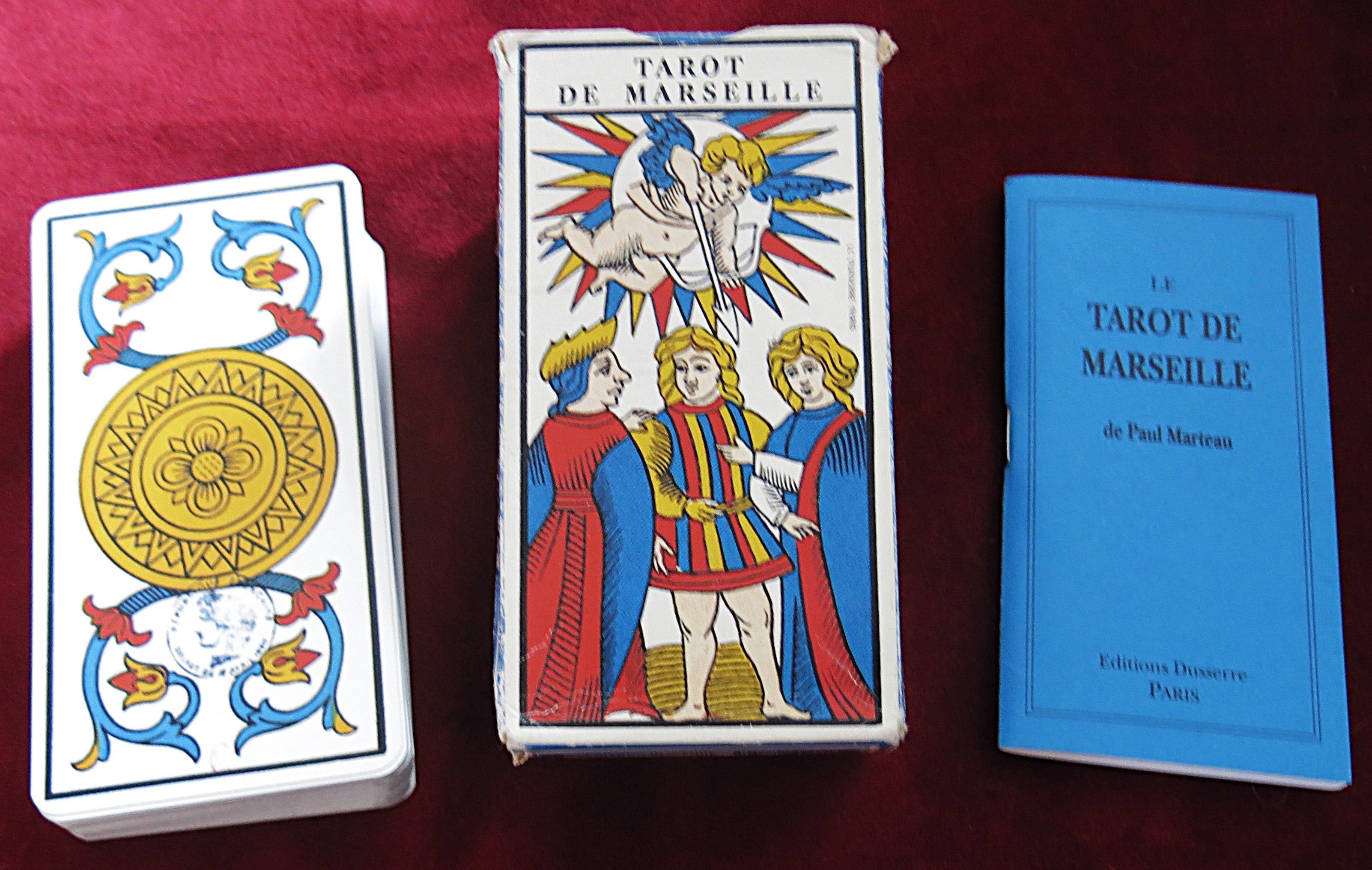 Le Tarot de Marseille, un best-seller ! Édition originale de Paul Marteau