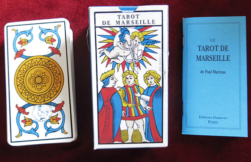 Le Tarot de Marseille, un best-seller ! Édition originale de Paul Marteau (copie).