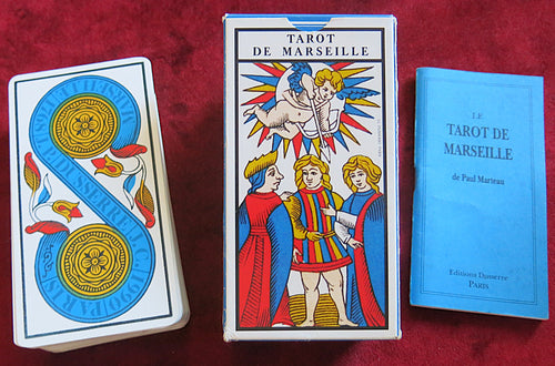 THE best selling "Tarot of Marseilles"! Paul Marteau Original