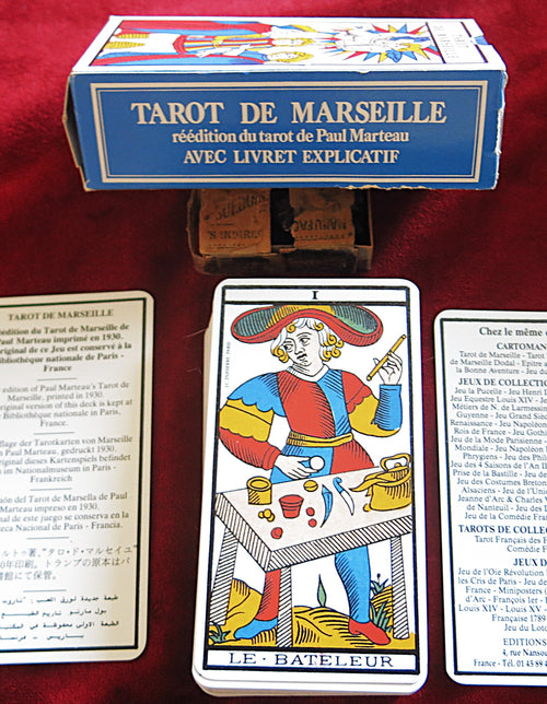 Le Tarot de Marseille, un best-seller ! Édition originale de Paul Marteau (copie).