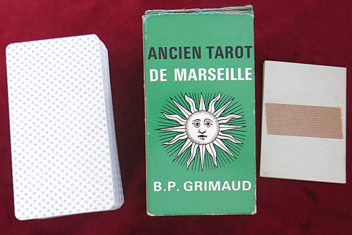 1969  Ancien Tarot de Marseille — Green Box — Grimaud Very Rare Edition