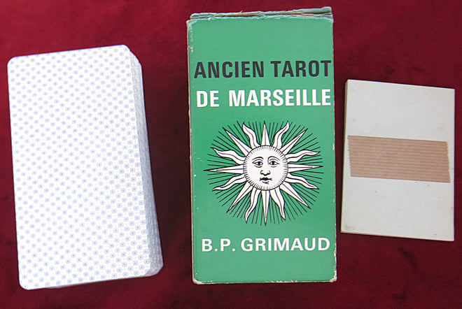 1969  Ancien Tarot de Marseille — Green Box — Grimaud Very Rare Edition