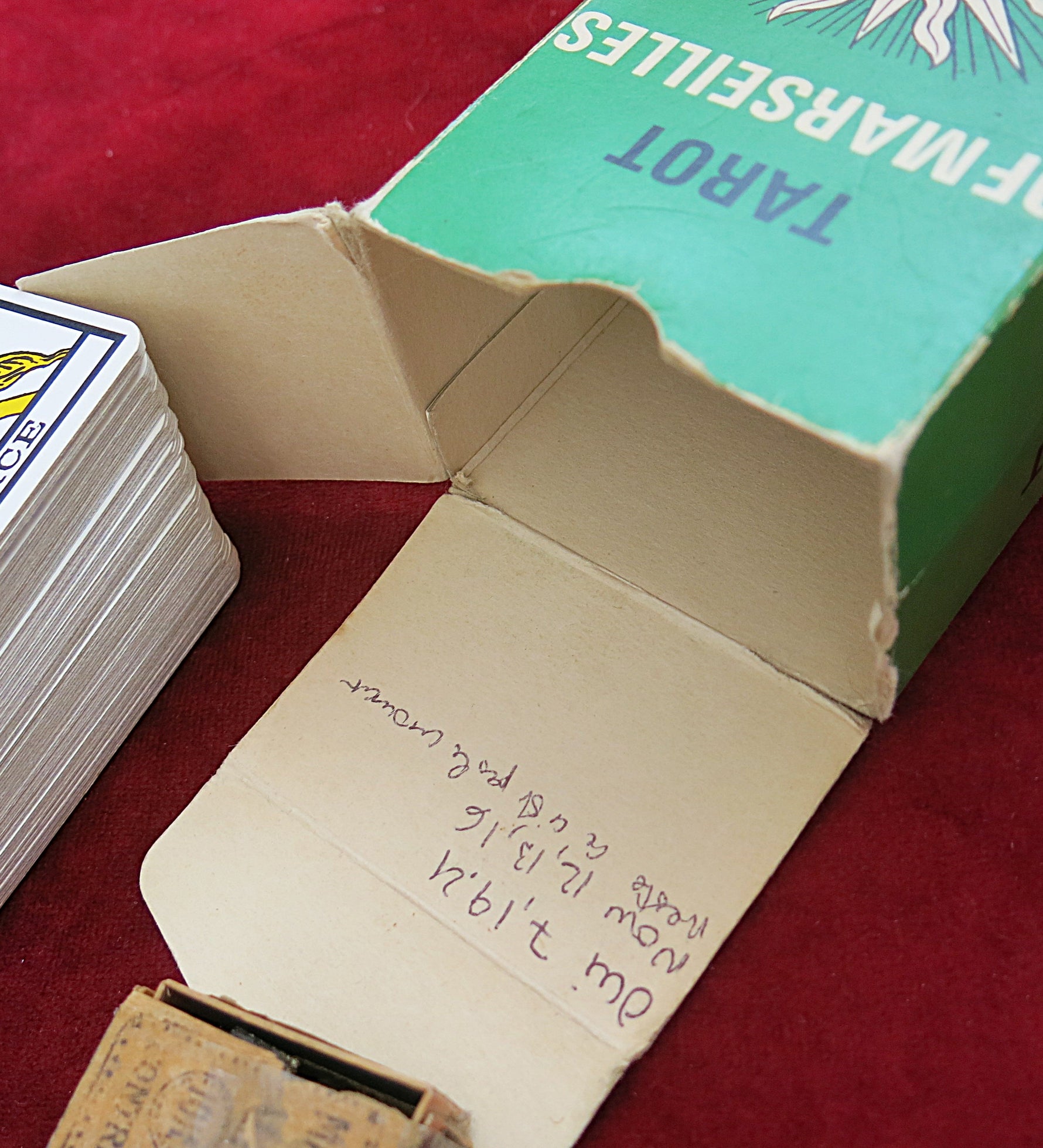 1969 Ancien Tarot De Marseille - Boite Verte Grimaud