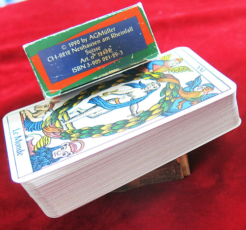 Original Antique Marseille Tarot Deck 1990 - AGMüller Edition (1990) -  Extremely Rare